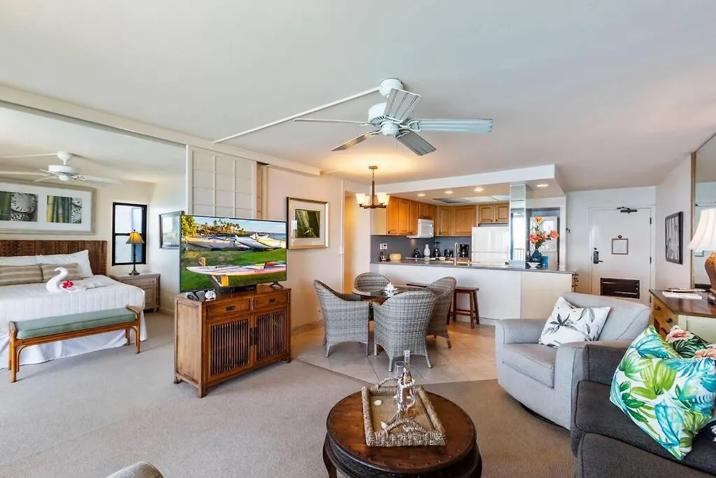 Hololani A404- Ocean Views From Every Room, 2 Bedroom Condo Kahana Apartment