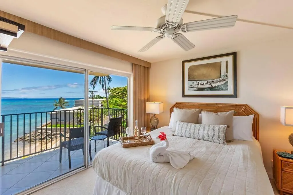 Hololani A404- Ocean Views From Every Room, 2 Bedroom Condo Kahana Apartment