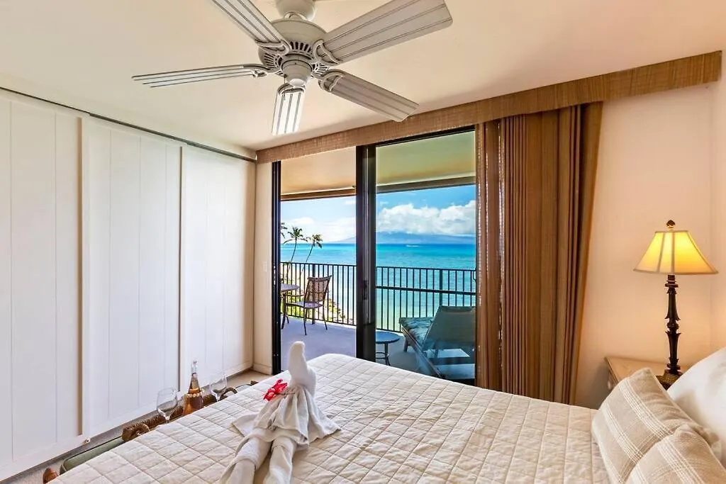 Hololani A404- Ocean Views From Every Room, 2 Bedroom Condo Kahana Apartment