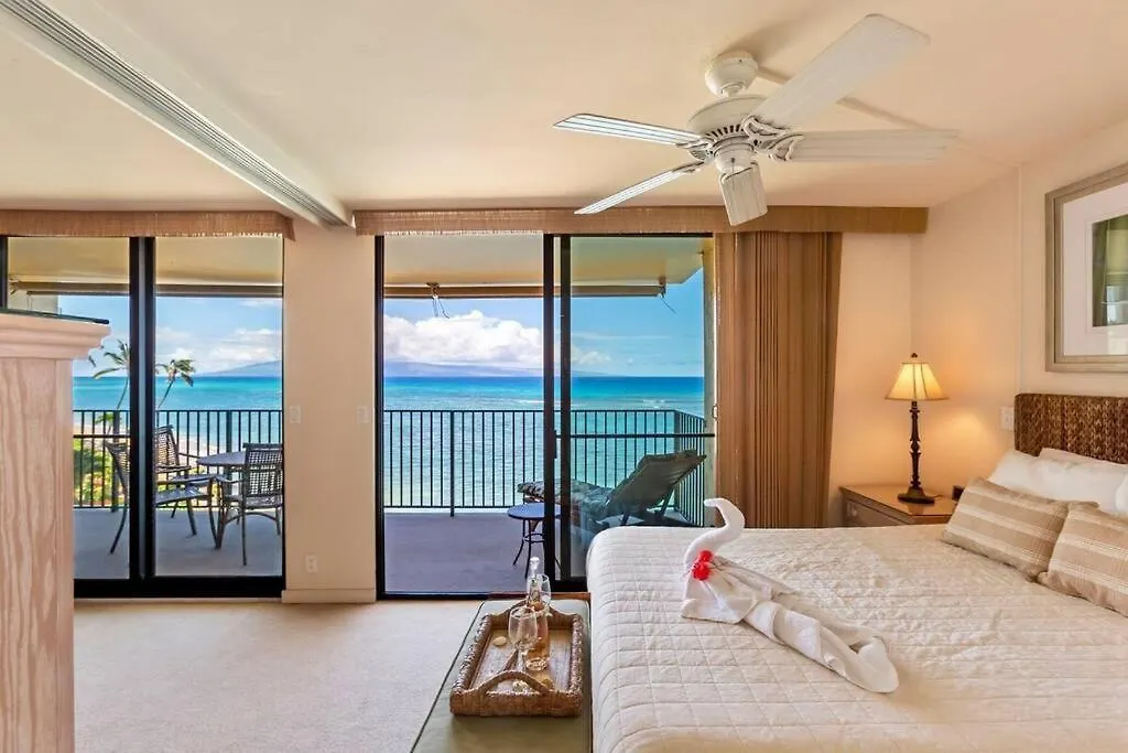 Hololani A404- Ocean Views From Every Room, 2 Bedroom Condo Kahana Apartment